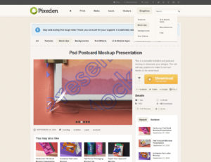 Mockup網站分享-Pixeden